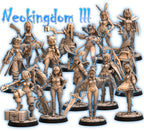 Neokingdom III Miniatures | Fantasy Miniature | RN Estudio