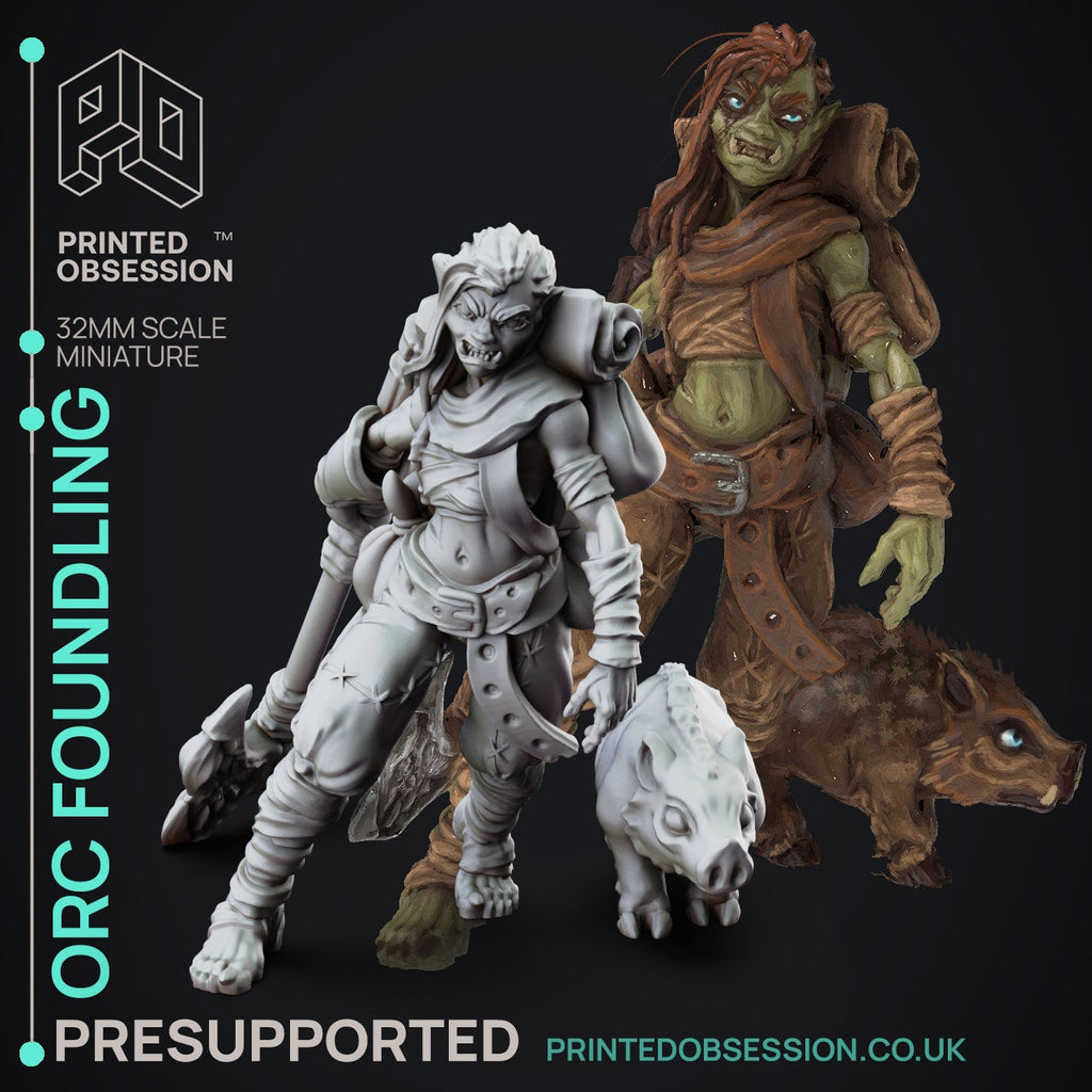 NPC Foundlings Miniatures | Fantasy Miniature | Printed Obsession