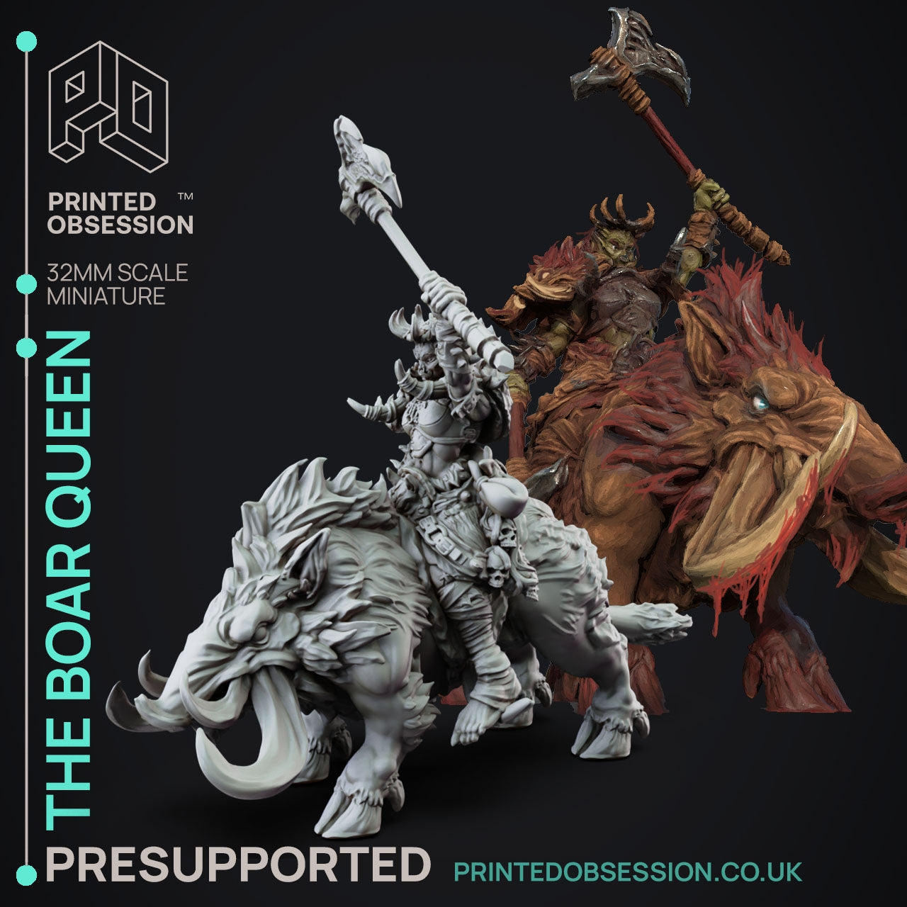 NPC Foundlings Miniatures | Fantasy Miniature | Printed Obsession