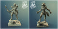 Nadia (Both Forms) | RAW June 22 | Fantasy Miniature | Ronin Arts Workshop