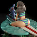 Nani | Pin-Up Statue Fan Art Miniature Unpainted | Torrida Minis