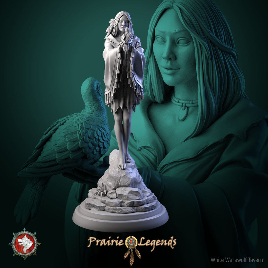 Dungeons and Dragons Models - Prairie Legends - Set by White Werewolf Tavern