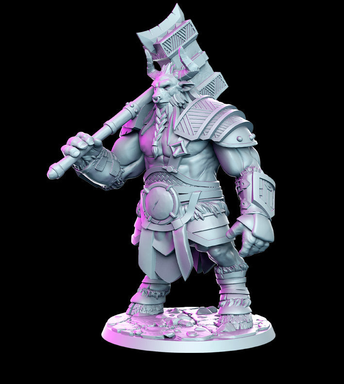 Minotaur Nautrir | A Witcher Contract Vol 2 | Fantasy Miniature | RN Estudio