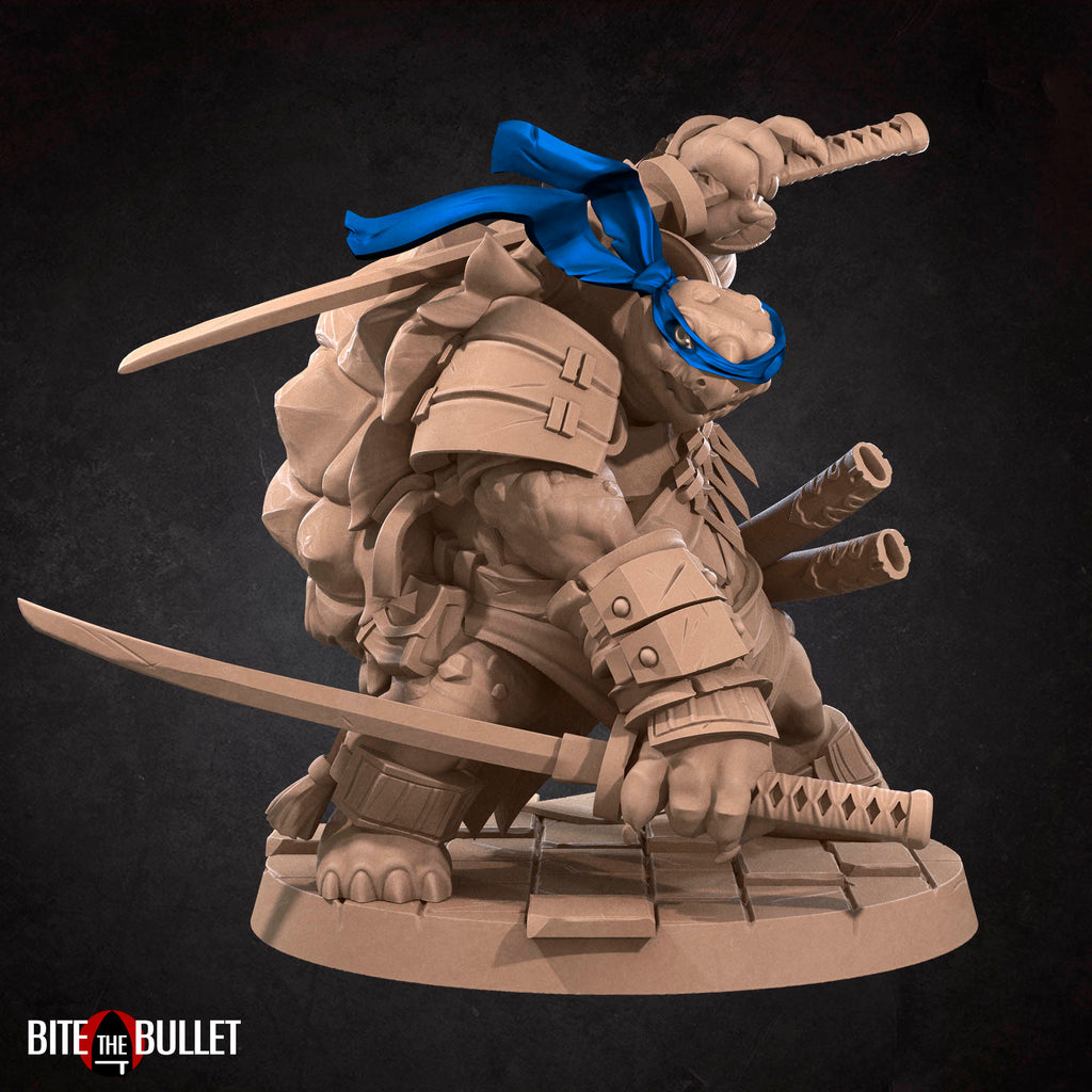 Ninja Tortle Miniatures | Tortles Vol 2 | Fantasy Miniature | Bite the Bullet