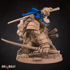 Ninja Tortle Miniatures | Tortles Vol 2 | Fantasy Miniature | Bite the Bullet
