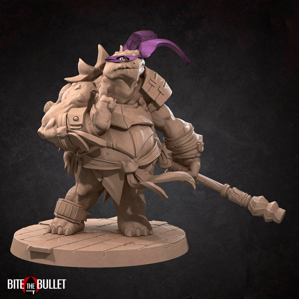 Ninja Tortle Miniatures | Tortles Vol 2 | Fantasy Miniature | Bite the Bullet