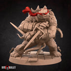 Ninja Tortle Miniatures | Tortles Vol 2 | Fantasy Miniature | Bite the Bullet