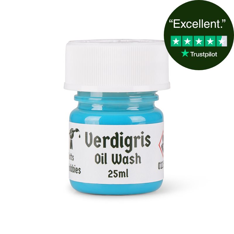 Notts Hobbies Verdigris Oil Wash