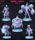 Anime Series Vol 9 Miniatures | Fantasy Miniature | RN Estudio