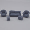 OO (1:76) Living Room Furniture