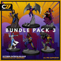 90s Mutant 3 Miniatures | Heroes | Sci-Fi Miniature | C27 Studio
