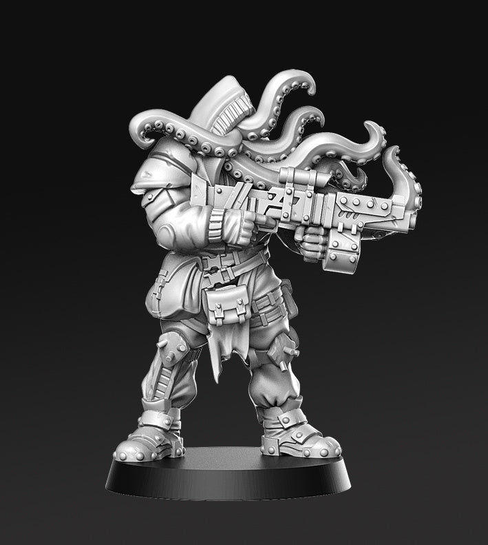 Octogrunge | From Wasteland | Fantasy Miniature | RN Estudio