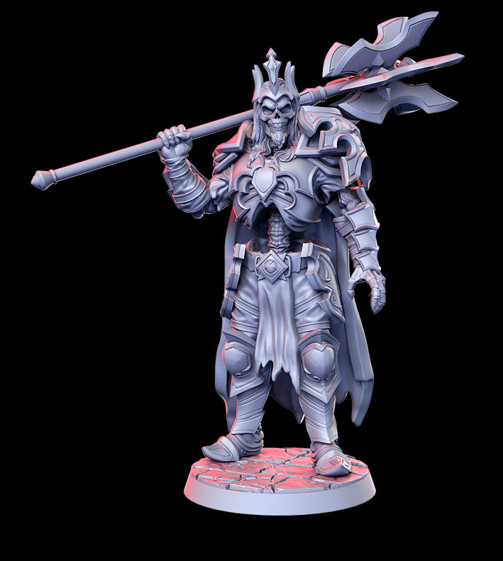 Skeleton Lord Okharon | Lord of Destruction | Fantasy Miniature | RN Estudio