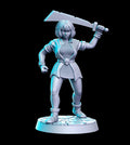 Orc w/Sword | Heroine's Quest | Fantasy Miniature | RN Estudio