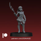 Outer Scout Miniatures | Sailor Scouts | Fantasy Miniature | Ethan Savage Studios