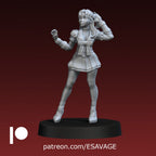 Outer Scout Miniatures | Sailor Scouts | Fantasy Miniature | Ethan Savage Studios