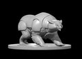 Owlbear, Armoured 28mm Scale Miniature