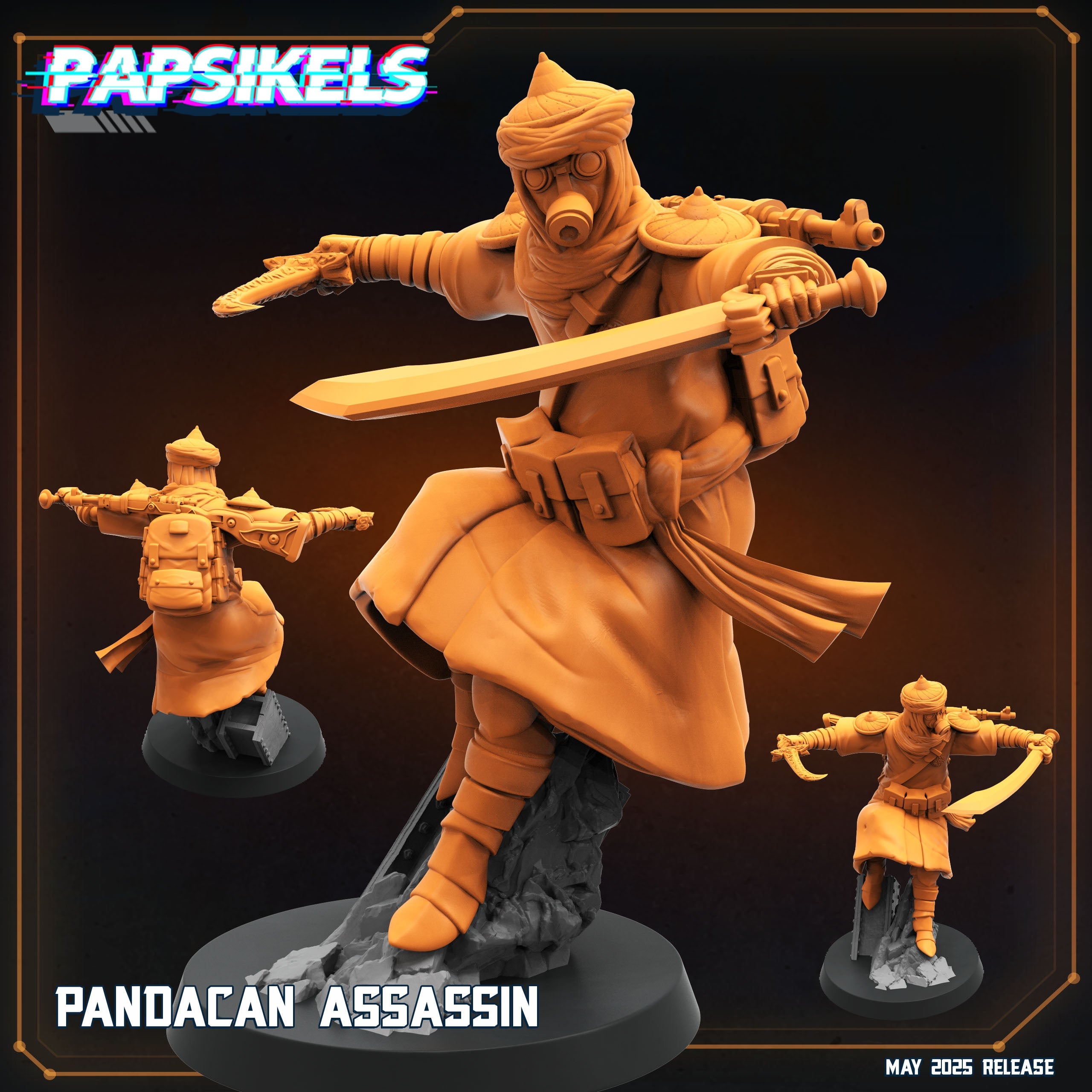 Pandacan Assassin | Trench Grimdark | Papsikels