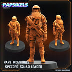 Papz Industries SpecOps Troopers | Papsikels | Hive Wars | Alien Earth Inspired | 28mm or 32mm Scale | Resin Miniatures