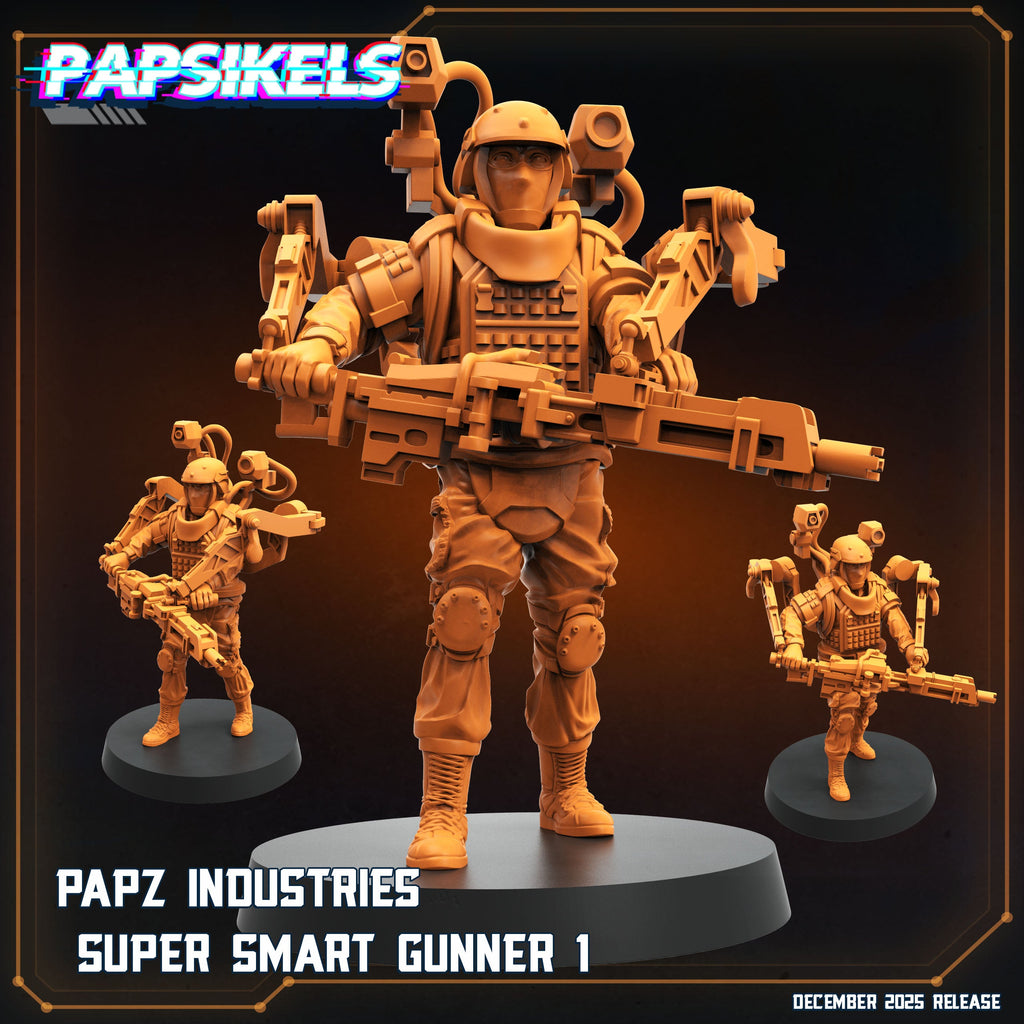 Papz Industries SpecOps Troopers | Papsikels | Hive Wars | Alien Earth Inspired | 28mm or 32mm Scale | Resin Miniatures