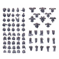 Primal Hounds Core Squad Upgrade Pack | Conversion Bits For 28mm 32mm Sci-fi Space Knights