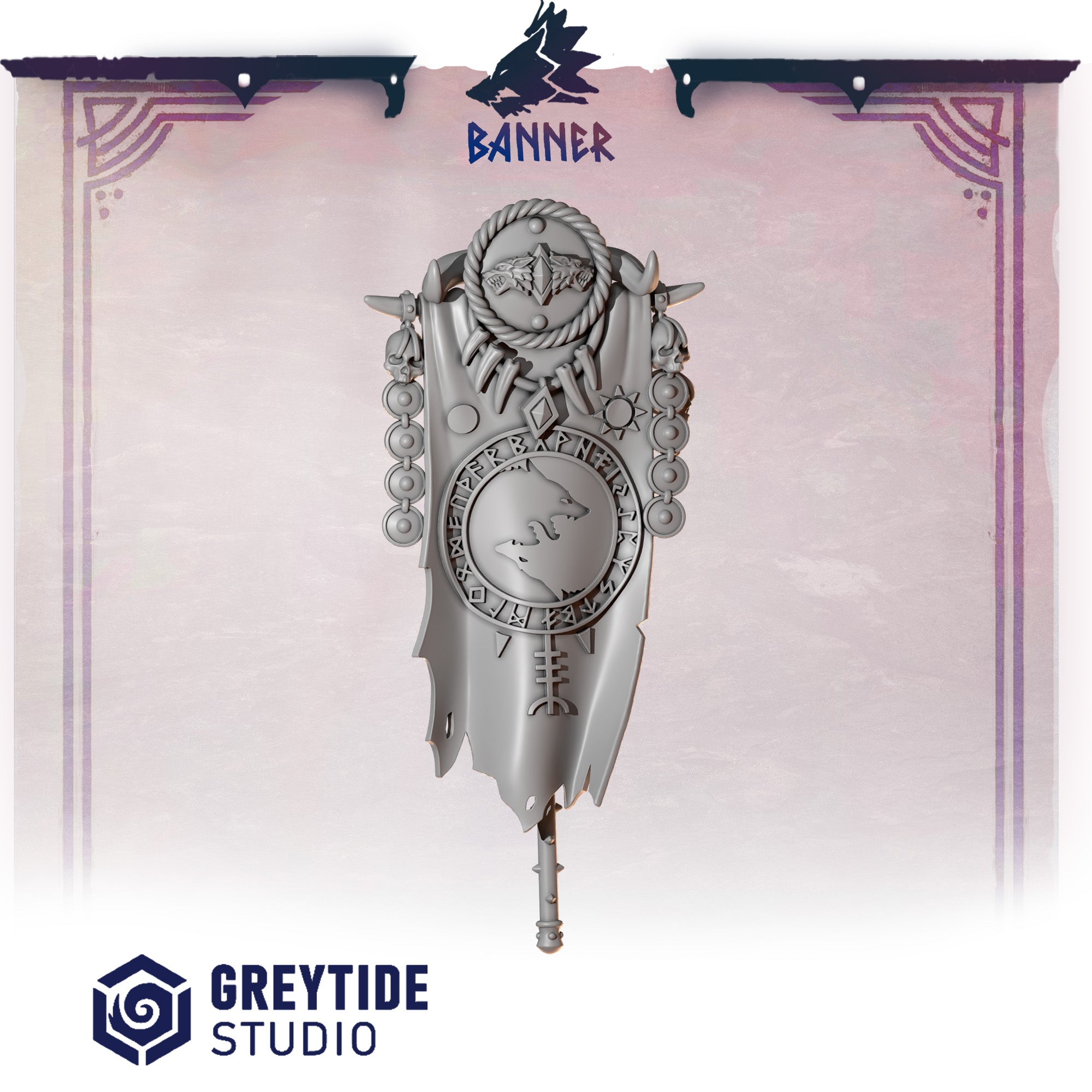 Banner 2 | Primal Hounds | Conversion Bits For 28mm 32mm Sci-fi Space Knights