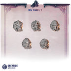 Big Helmets Pack Primal Hounds Conversion Bits For 28mm 32mm Sci-fi Space Knights