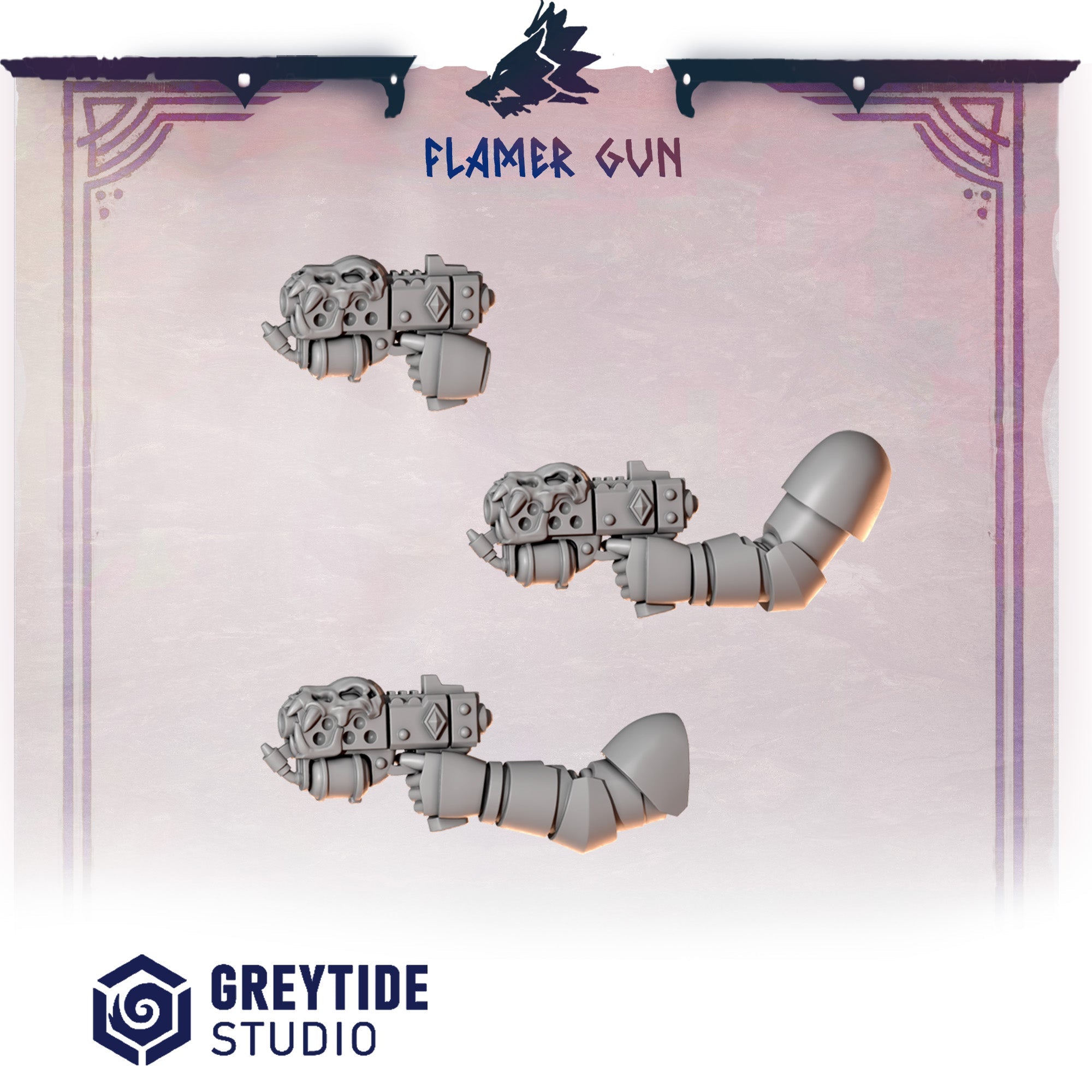 Pistols Primal Hounds Conversion Bits For 28mm 32mm Sci-fi Marines