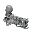 Flamer Unit Primal Hounds Conversion Bits For 28mm 32mm Sci-fi Space Knights