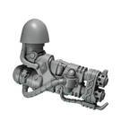 Flamer Unit Primal Hounds Conversion Bits For 28mm 32mm Sci-fi Space Knights
