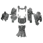Ancient Armour Upgrade Kit Primal Hounds Conversion Bits For 28mm 32mm Sci-fi Space Knights