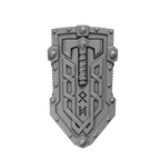 Shields Primal Hounds Conversion Bits For 28mm 32mm Sci-fi Space Knights
