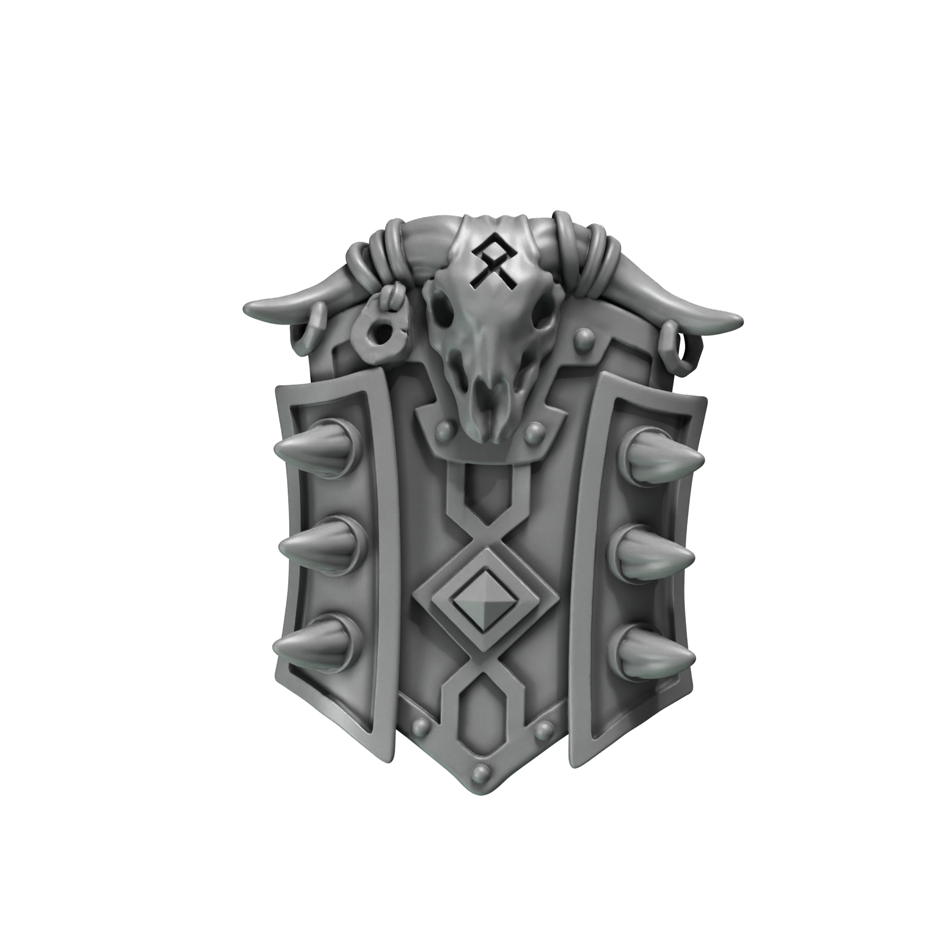 Shields Primal Hounds Conversion Bits For 28mm 32mm Sci-fi Space Knights