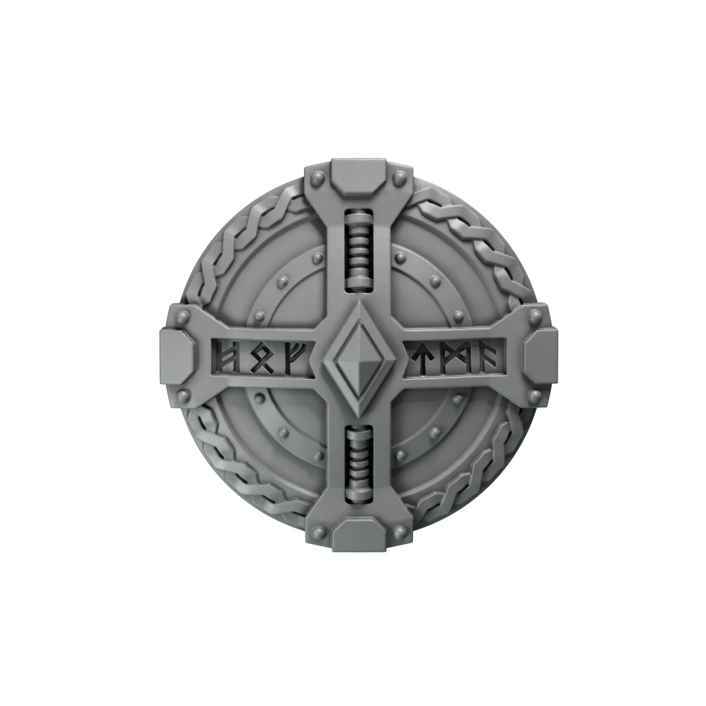 Shields Primal Hounds Conversion Bits For 28mm 32mm Sci-fi Space Knights