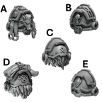 Pauldrons Pack 2 Primal Hounds Conversion Bits For 28mm 32mm Sci-fi Space Knights