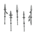 Spears Primal Hounds Conversion Bits For 28mm 32mm Sci-fi Space Knights