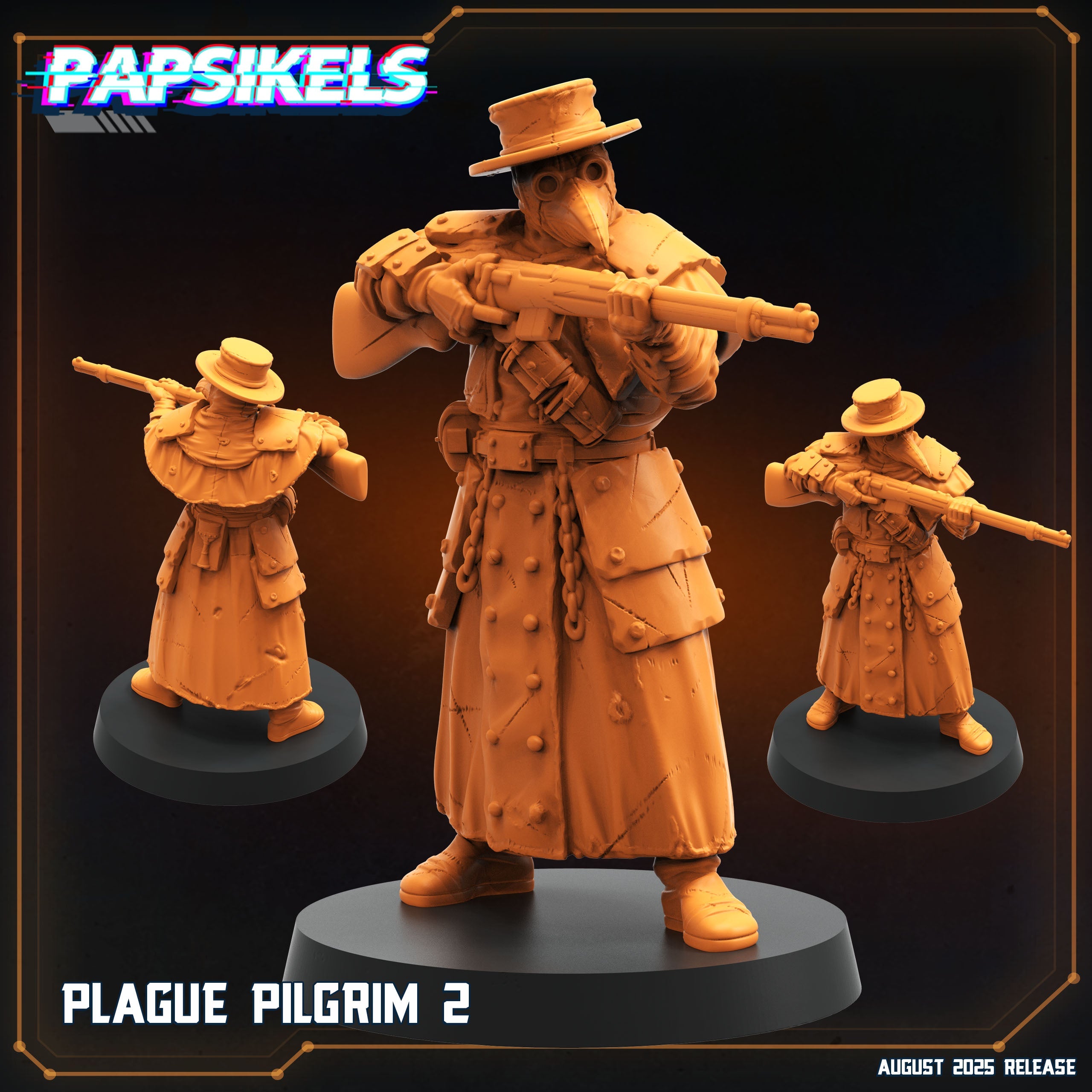 Plague Pilgrim Miniatures | Trench Grimdark | Papsikels