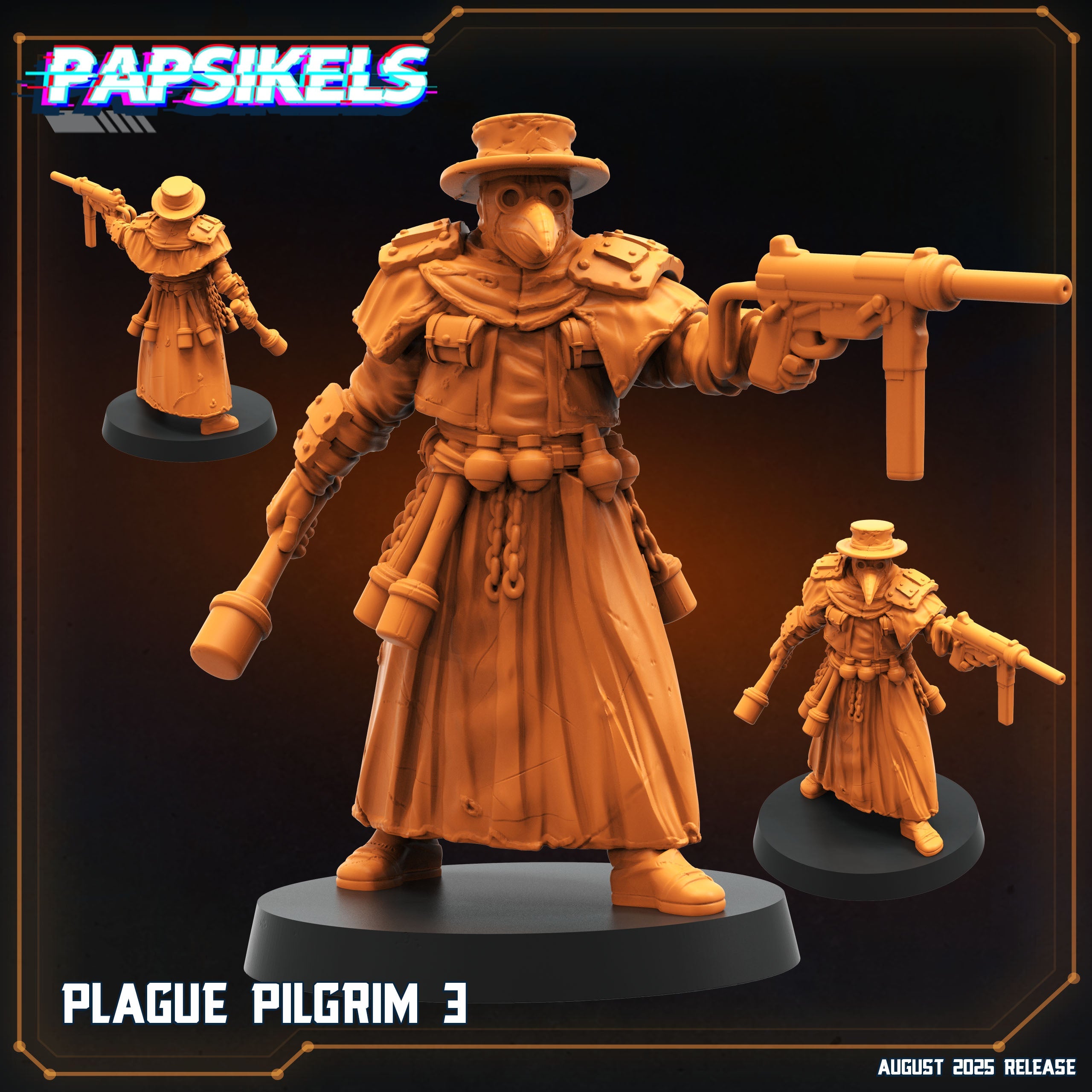 Plague Pilgrim Miniatures | Trench Grimdark | Papsikels