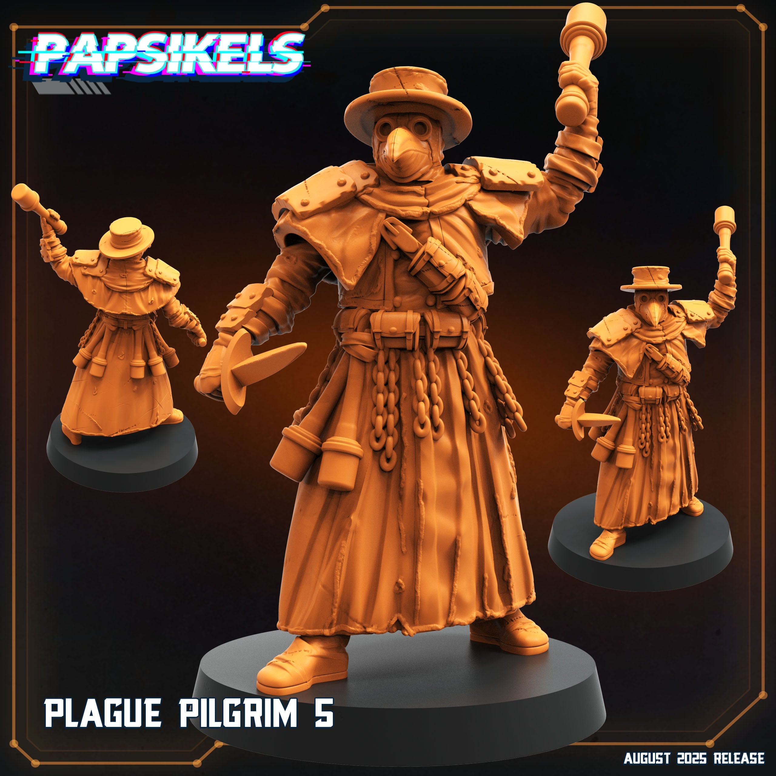 Plague Pilgrim Miniatures | Trench Grimdark | Papsikels