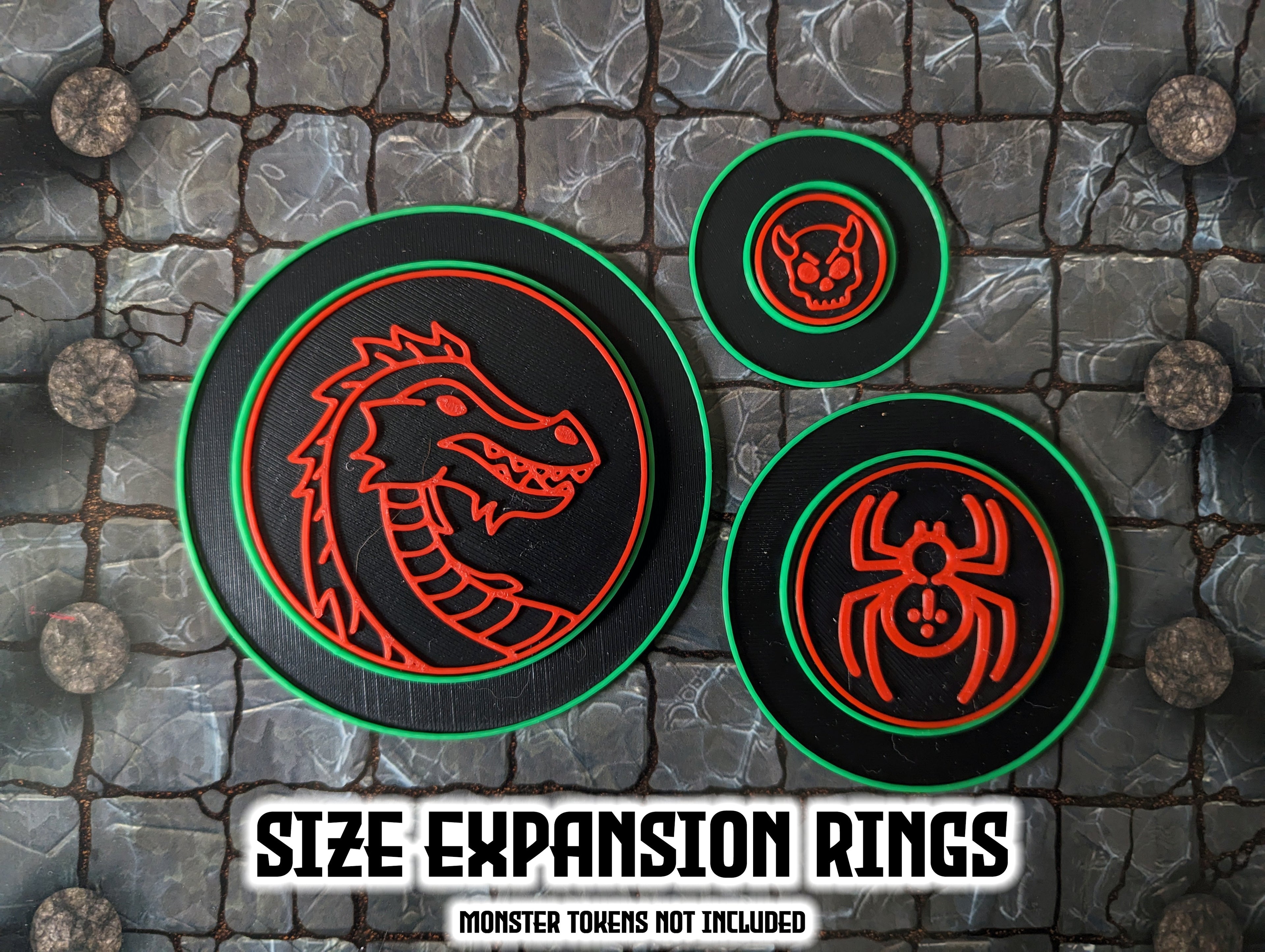D&D Monster Tokens Full Set