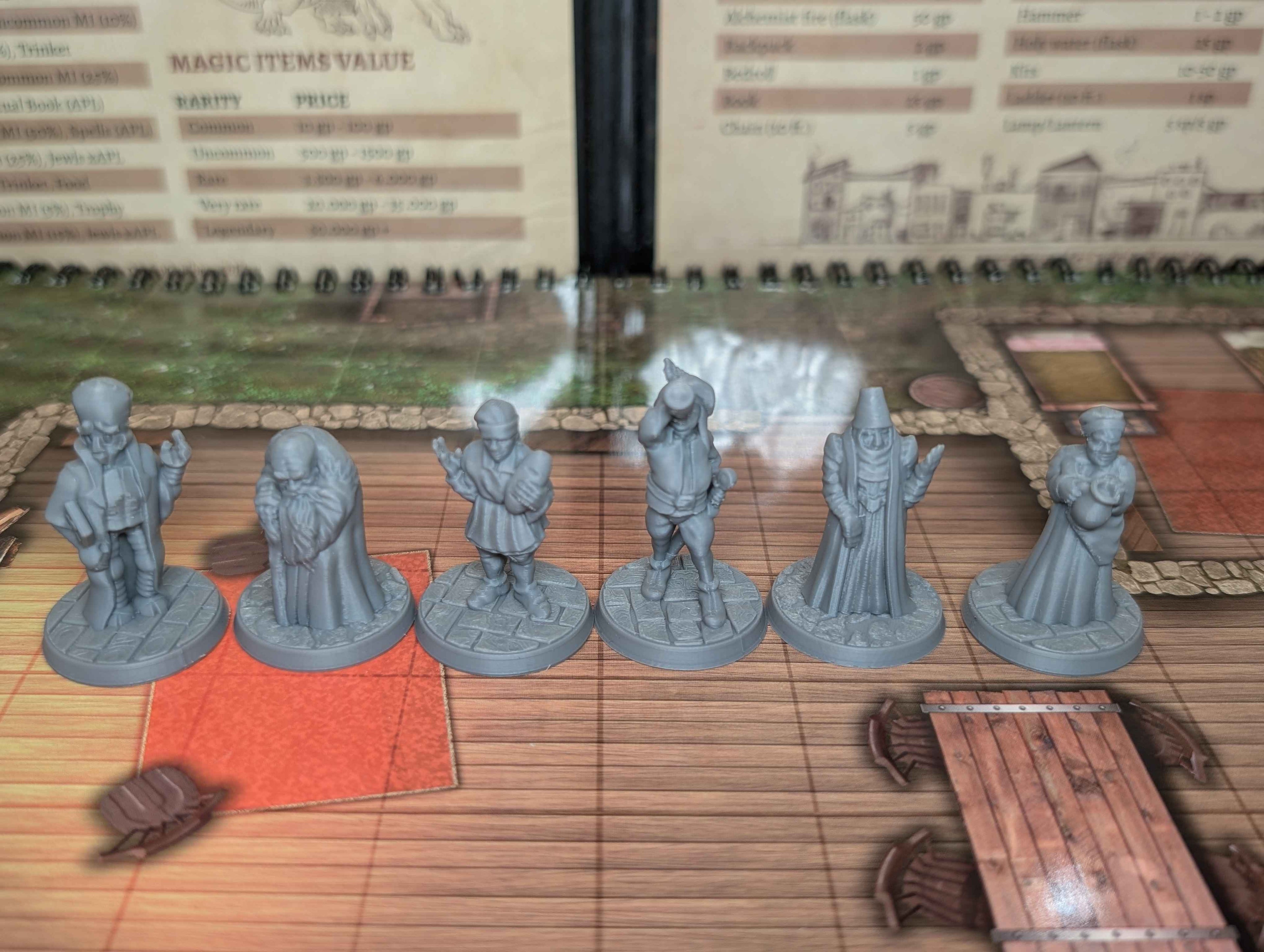 38 Townsfolk NPC Bundle -  Miniatures for D&D, Pathfinder and TTRPG