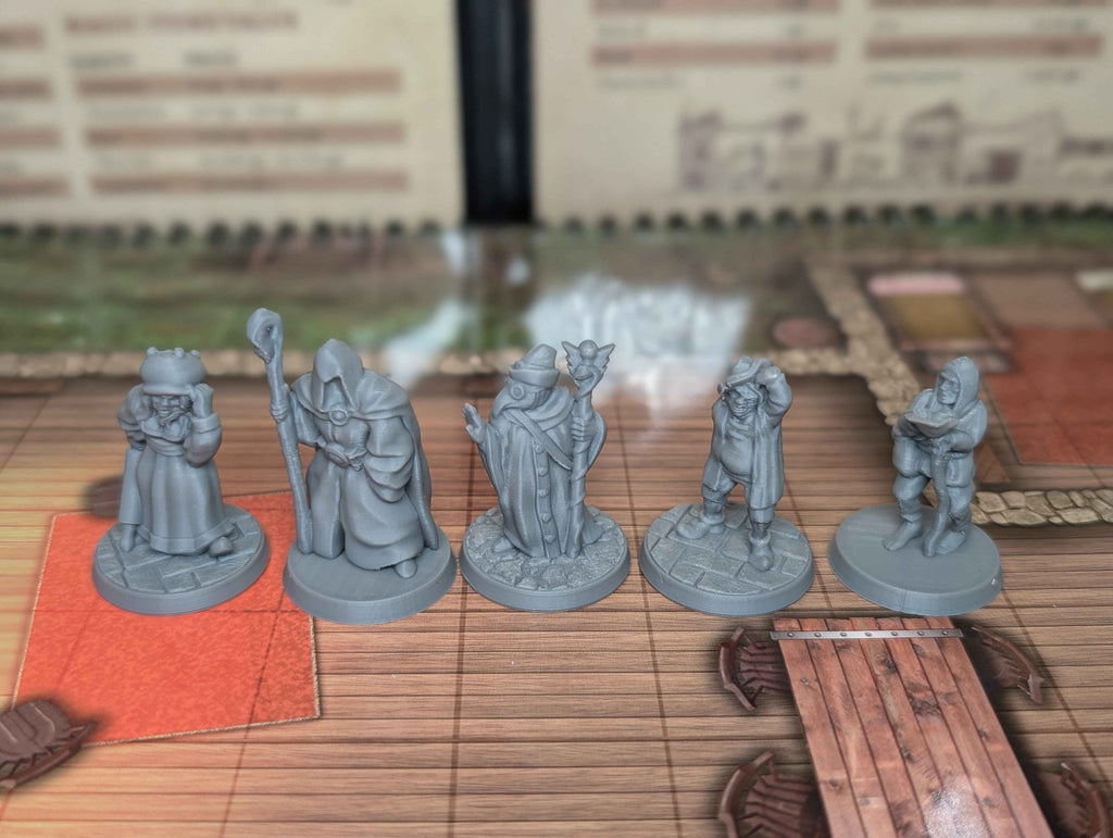 38 Townsfolk NPC Bundle -  Miniatures for D&D, Pathfinder and TTRPG