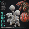 Performing Bulettes | Circus of Horrors | Fantasy Miniature | Printed Obsession