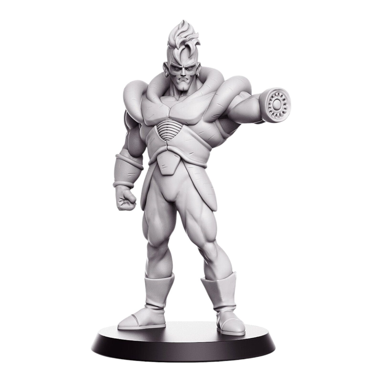 Anime Villian Miniatures | Dragon Fighters | Fantasy Miniature | RN Estudio