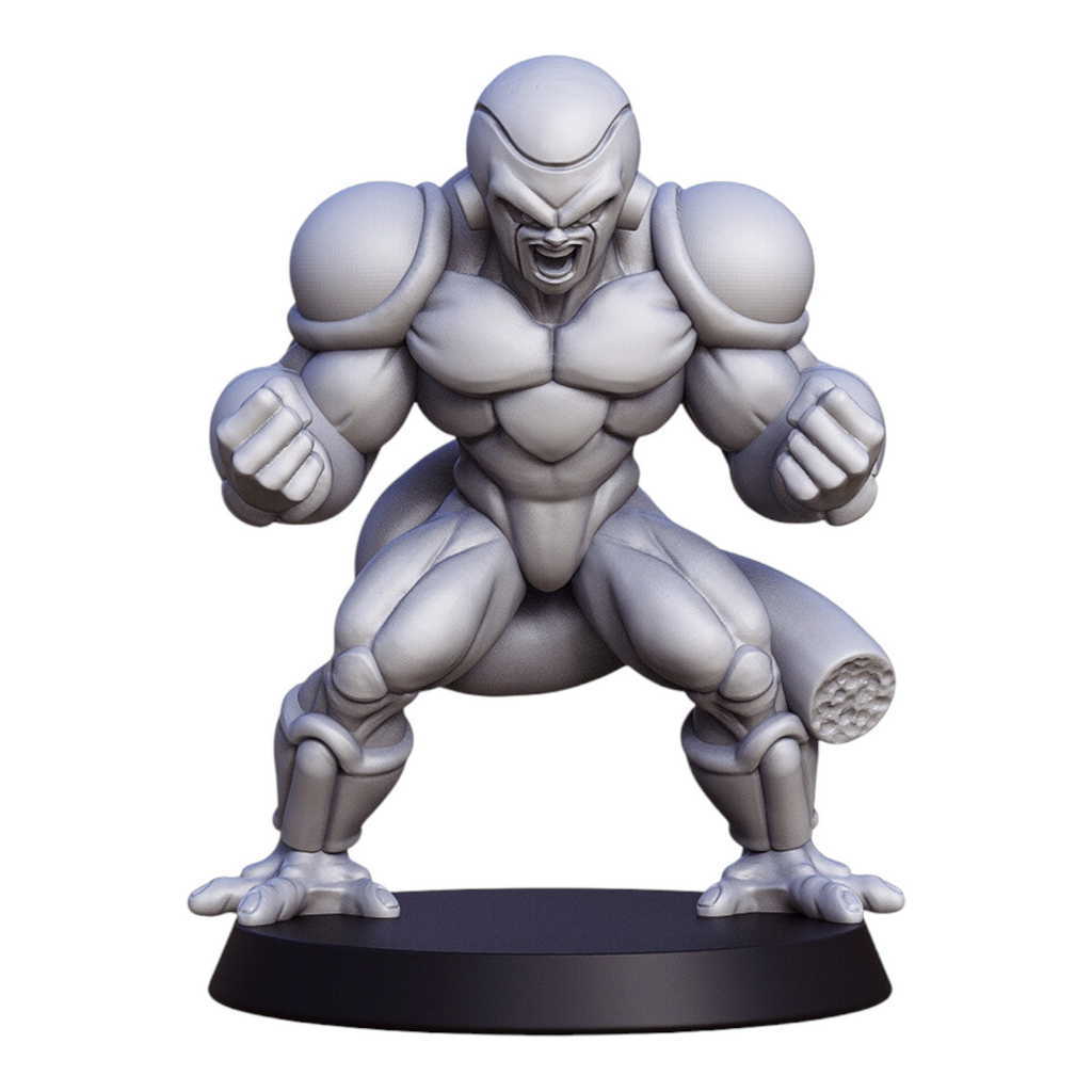 Anime Villian Miniatures | Dragon Fighters | Fantasy Miniature | RN Estudio