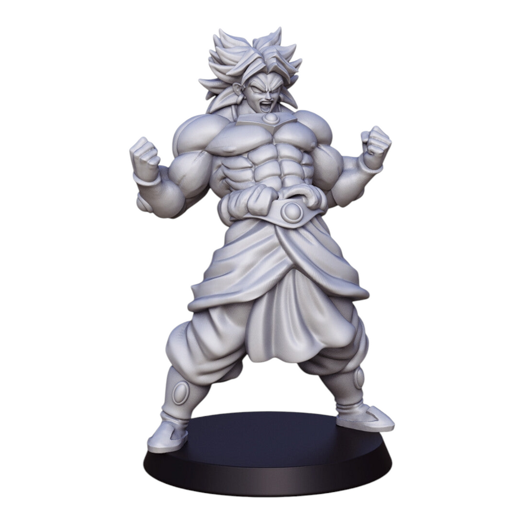 Anime Villian Miniatures | Dragon Fighters | Fantasy Miniature | RN Estudio