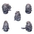 Heads Pack 1 Primal Hounds Conversion Bits For 28mm 32mm Sci-fi Space Knights