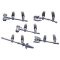 Two Hand Weapons Primal Hounds Conversion Bits For 28mm 32mm Sci-fi Space Knights