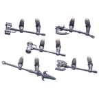 Two Hand Weapons Primal Hounds Conversion Bits For 28mm 32mm Sci-fi Space Knights