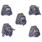 Big Pauldrons Pack 2 Primal Hounds Conversion Bits For 28mm 32mm Sci-fi Space Knights
